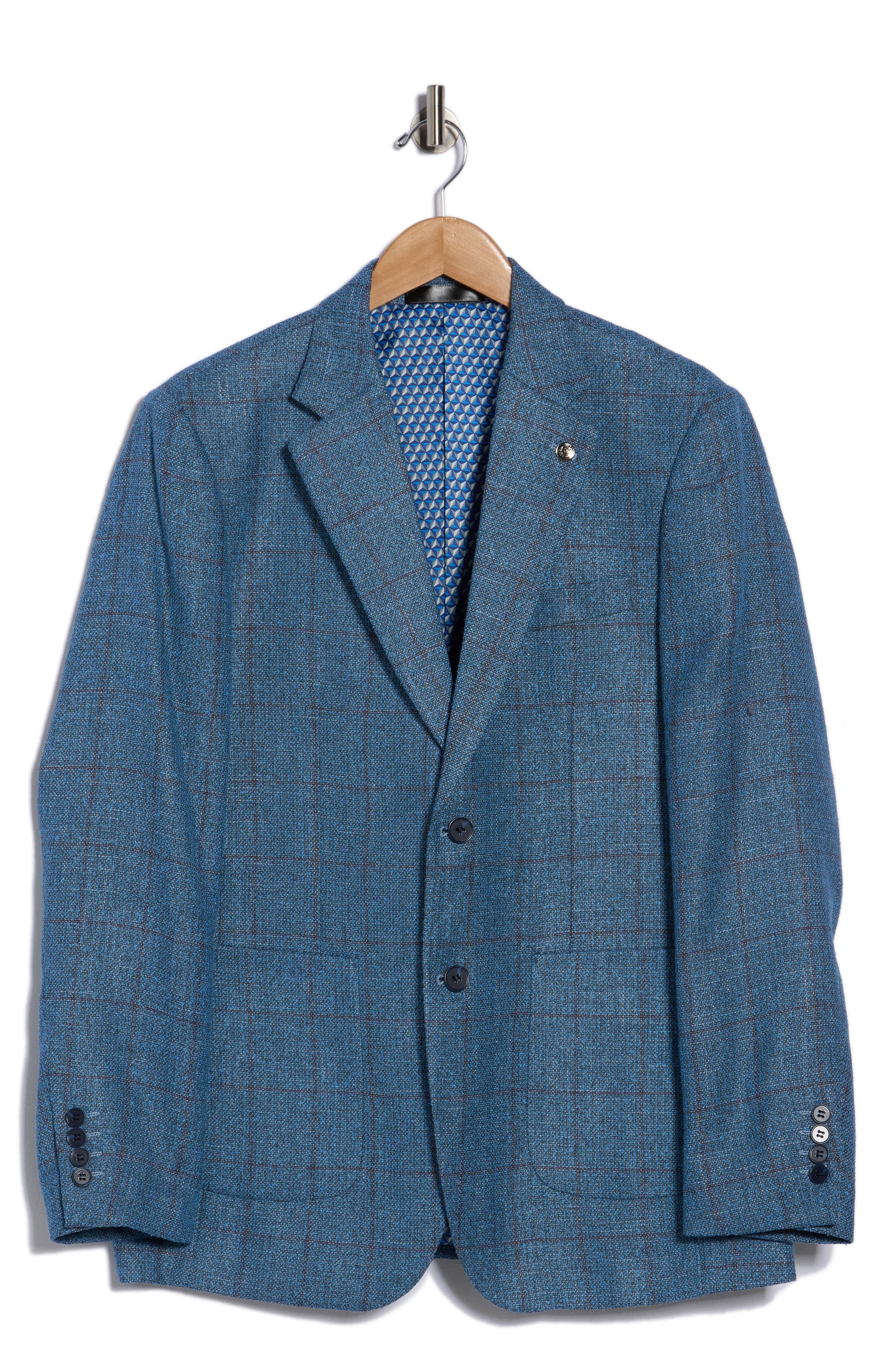 T.R. PREMIUM Slim Fit Two Button Blazer