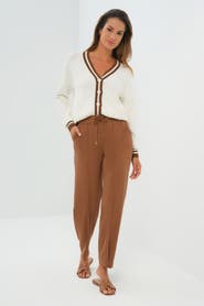 Anatomie Noria Fluid Woven Pant with Fly-Front & Drawcord