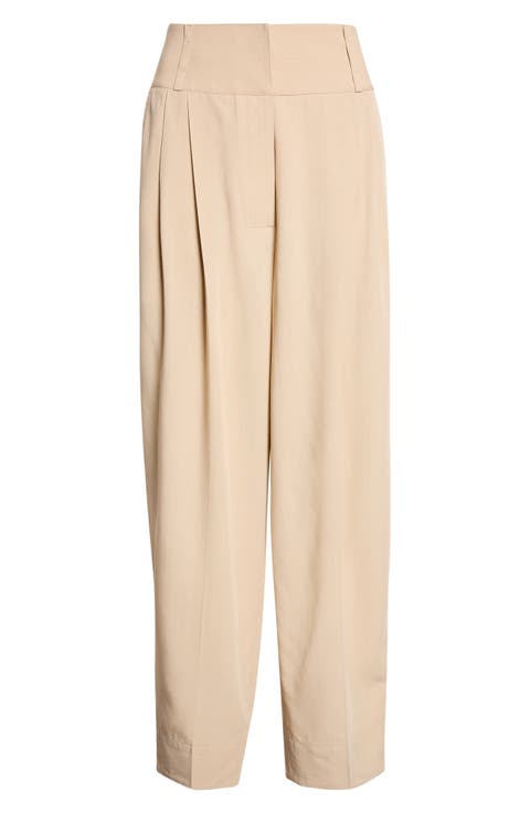 Draped Balloon Trousers