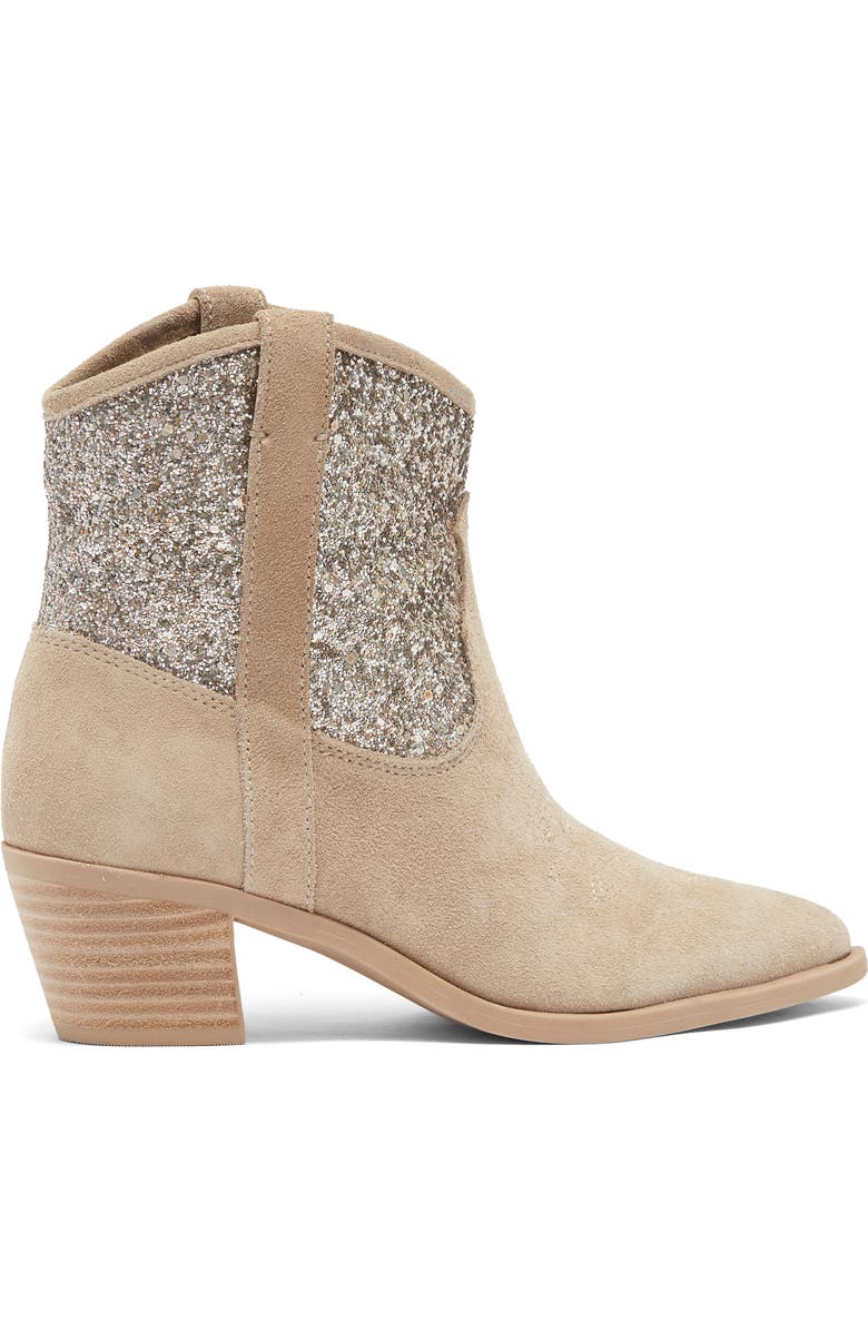 Dolce Vita Sonya Glitter Western Boot, Alternate, color,