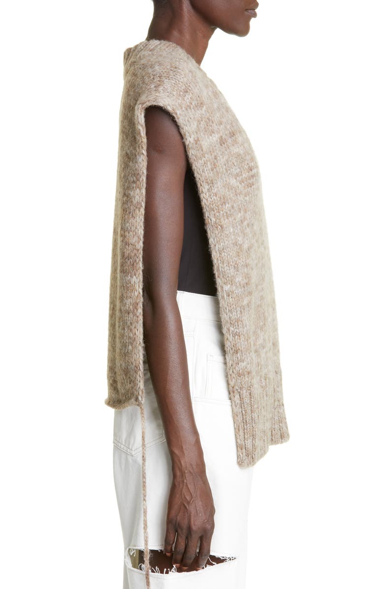 Maison Margiela Alpaca, Cotton & Wool Sweater Vest, Alternate, color,