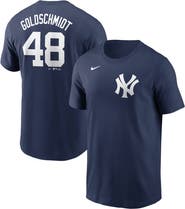 Nike Men's Nike Paul Goldschmidt Navy New York Yankees Fuse Name & Number T-Shirt