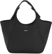 HUGO Small Lenah Leather Tote