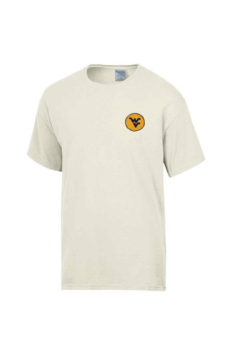 Comfort Wash Men's Comfort Wash Cream West Virginia Mountaineers Camping Trip T-Shirt, Alternate, color, 