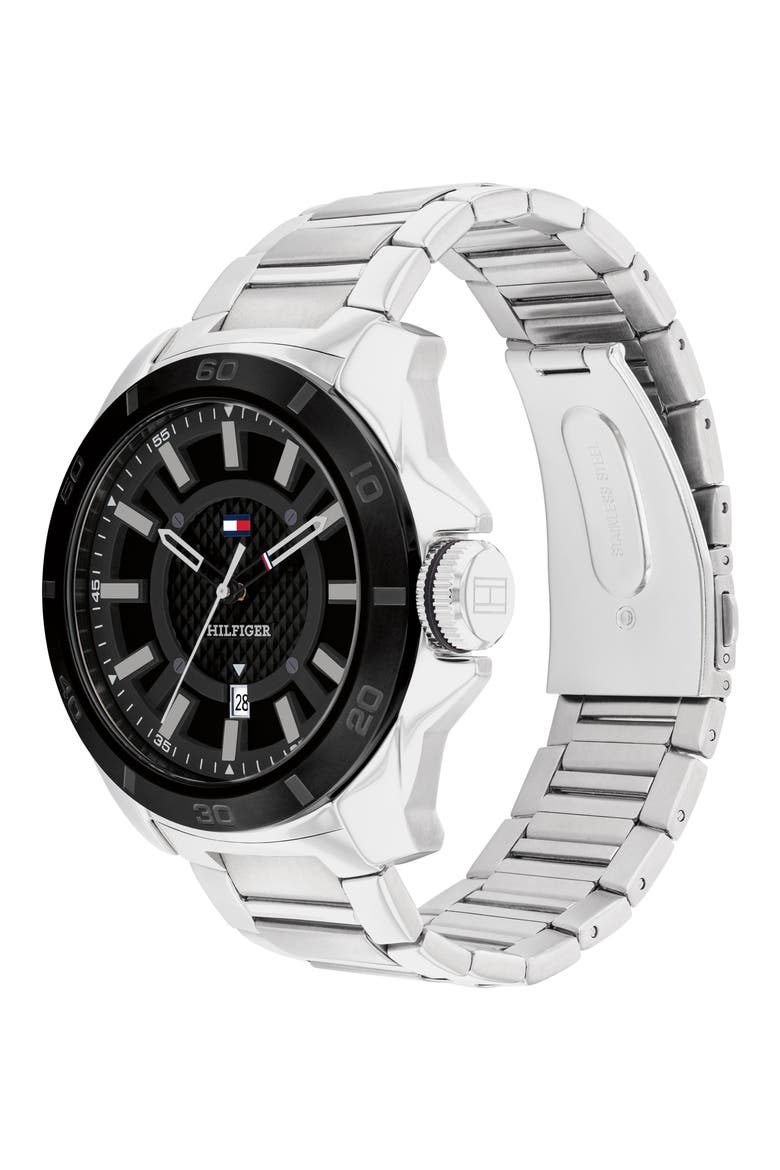 Windsurf Bracelet Watch, 49mm, Alternate, color, BLACK
