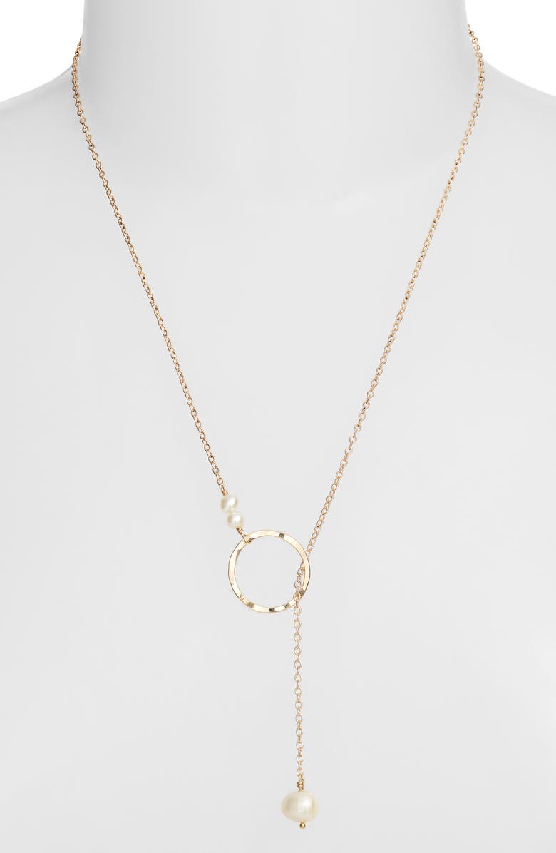 Nashelle Gwyneth Cultured Pearl Necklace, Alternate, color,