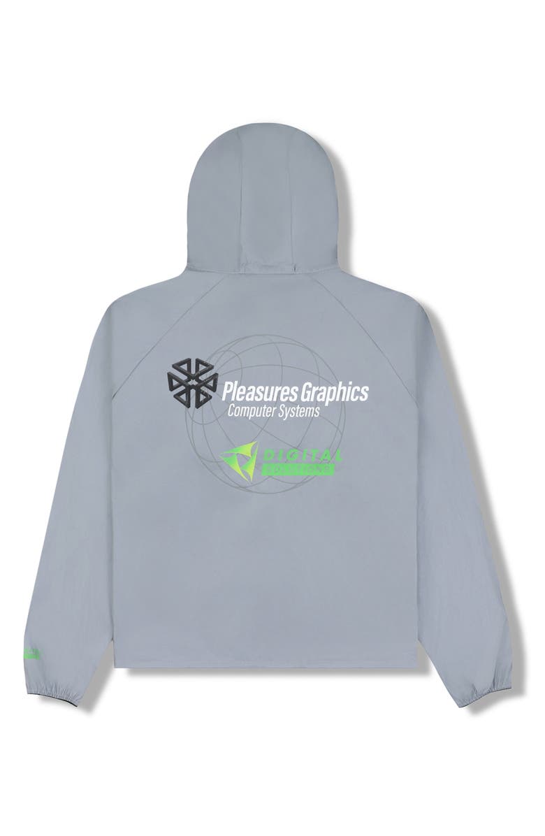 PLEASURES System Reflective Jacket, Alternate, color, 3M Grey