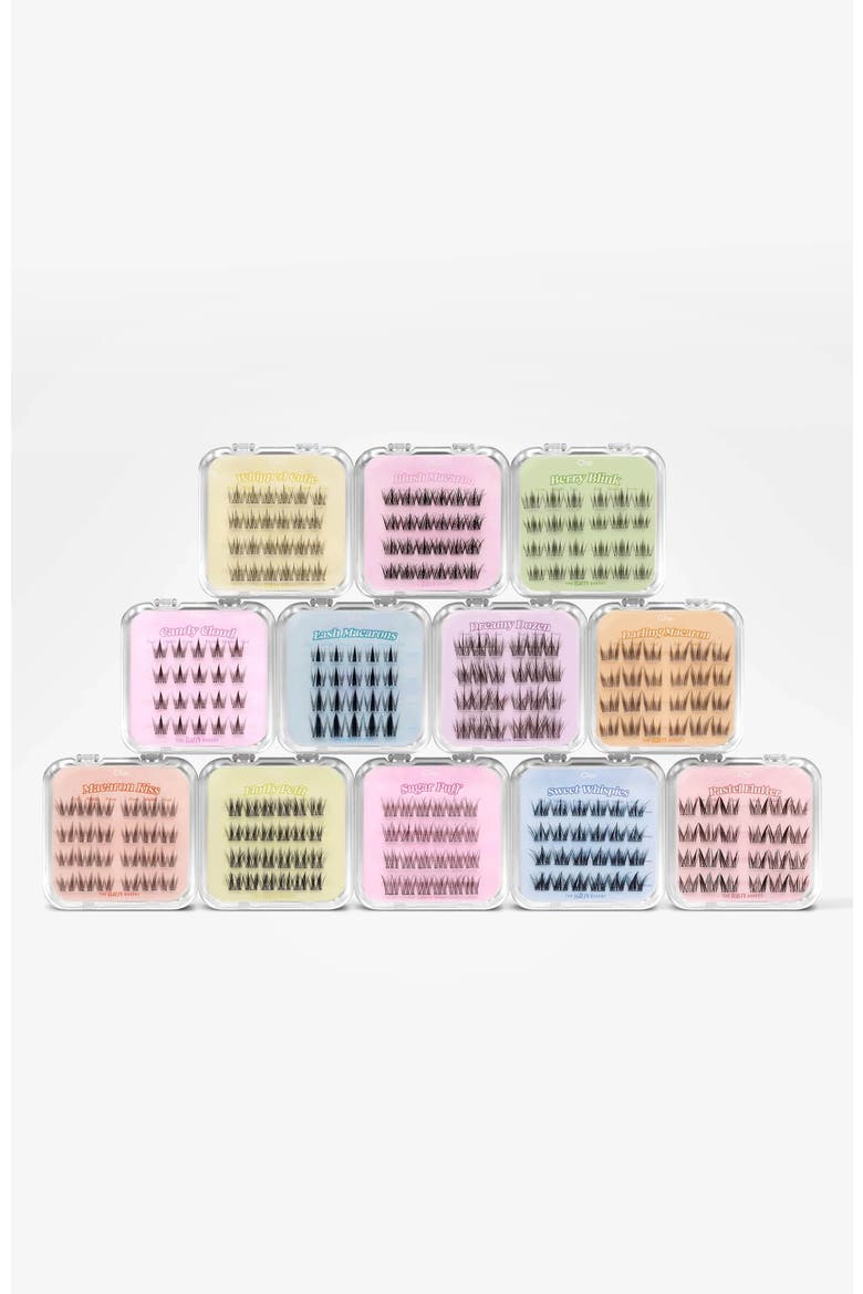 Fluffy Bakery Collection Pre-Glued 24-Hour Wear Lashes, Alternate, color, Black