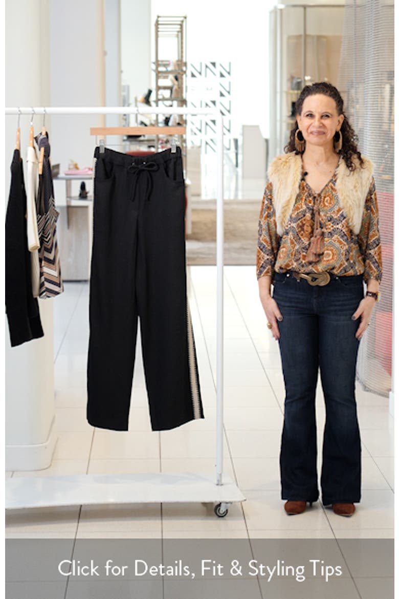 Inaya Drawstring Straight Leg Pants video