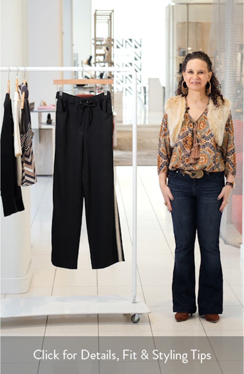 Inaya Drawstring Straight Leg Pants, sales video thumbnail