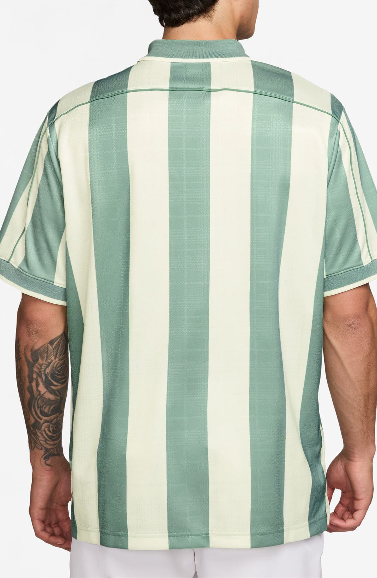 Stripe Short Sleeve Polo - image 4