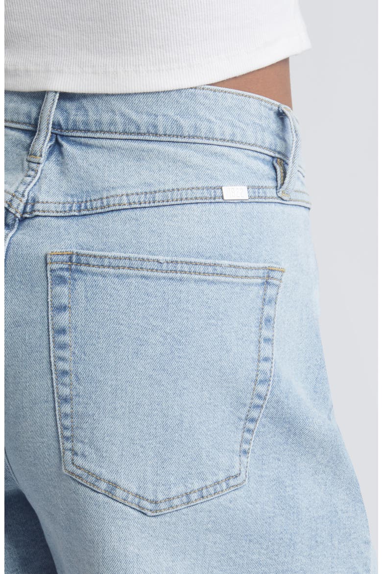 Dad Distressed High Waist Denim Cutoff Shorts, Alternate, color, JOYCE