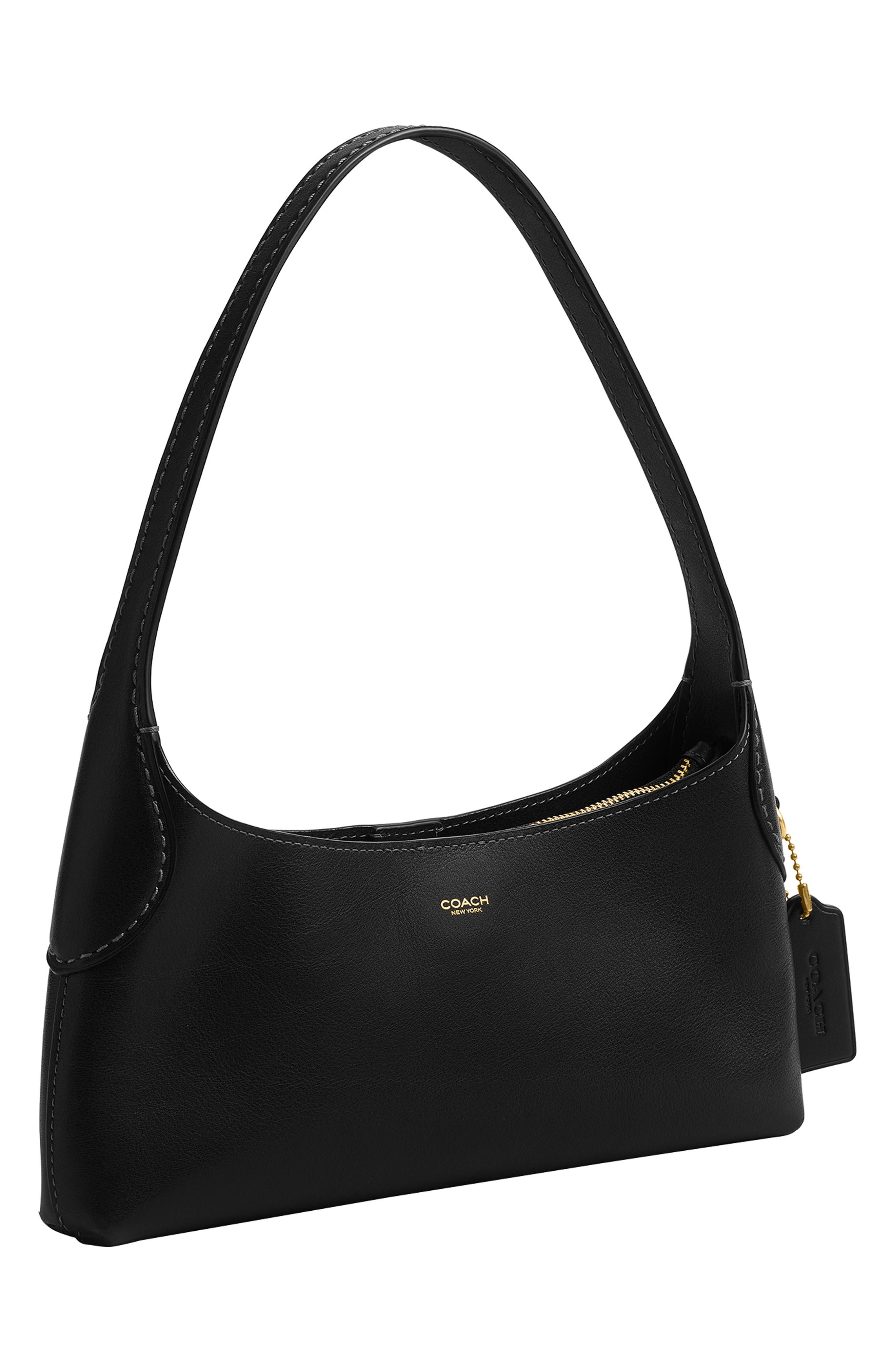 Brooklyn 26 Leather Shoulder Bag, Alternate, color, B4/ BLACK