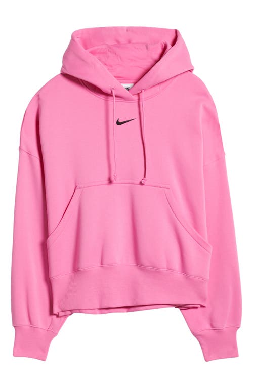 Nike Sportswear Phoenix Fleece Pullover Hoodie In Pink