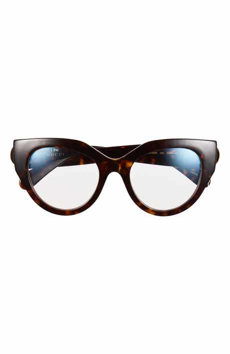 Gucci 52mm Cat Eye Novelty Optical Frames