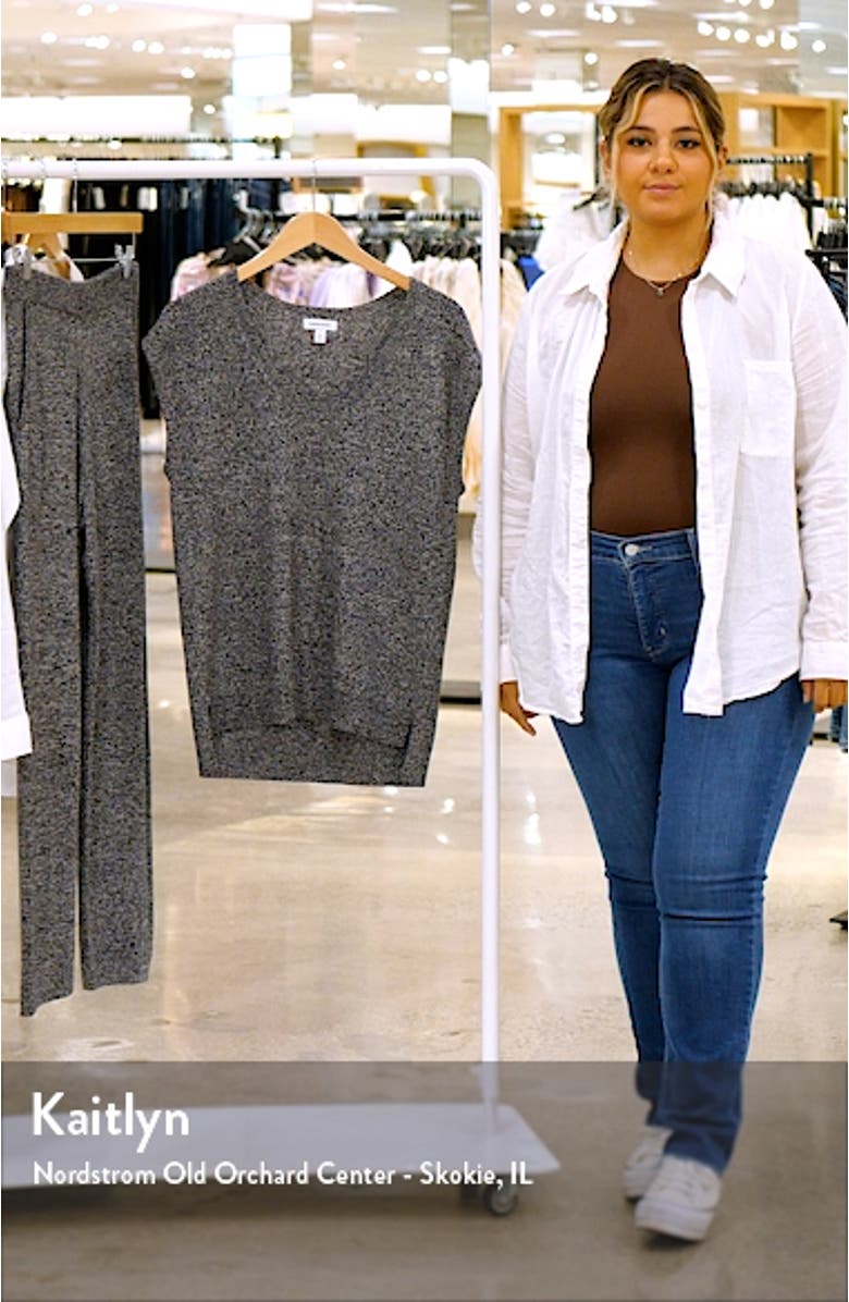 Marled Sleeveless Sweater, sales video thumbnail