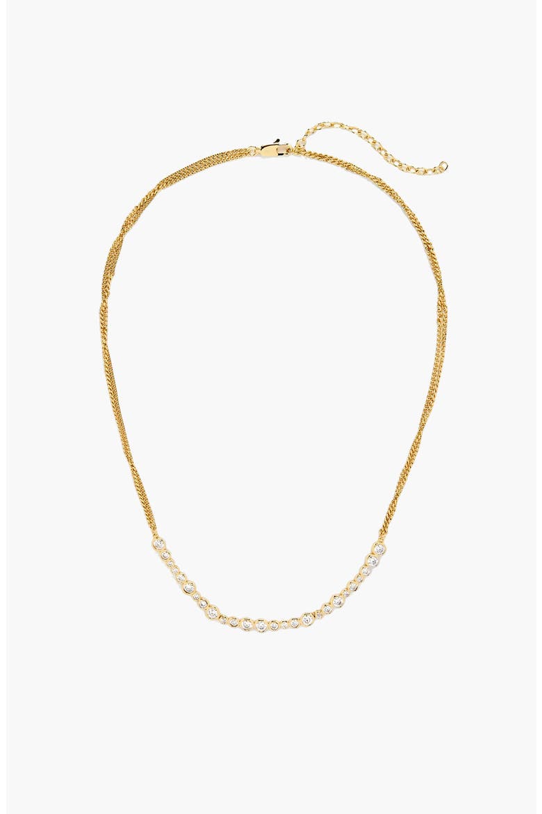 Stan Celestial Crystal Necklace in Gold, Main, color, Gold