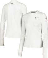 Nike Women's Nike White Arnold Palmer Invitational UV Victory Printed Performance Long Sleeve Top