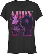 KPop Demon Hunters Junior's KPop Demon Hunters Abby Saja Collage  Graphic T-Shirt