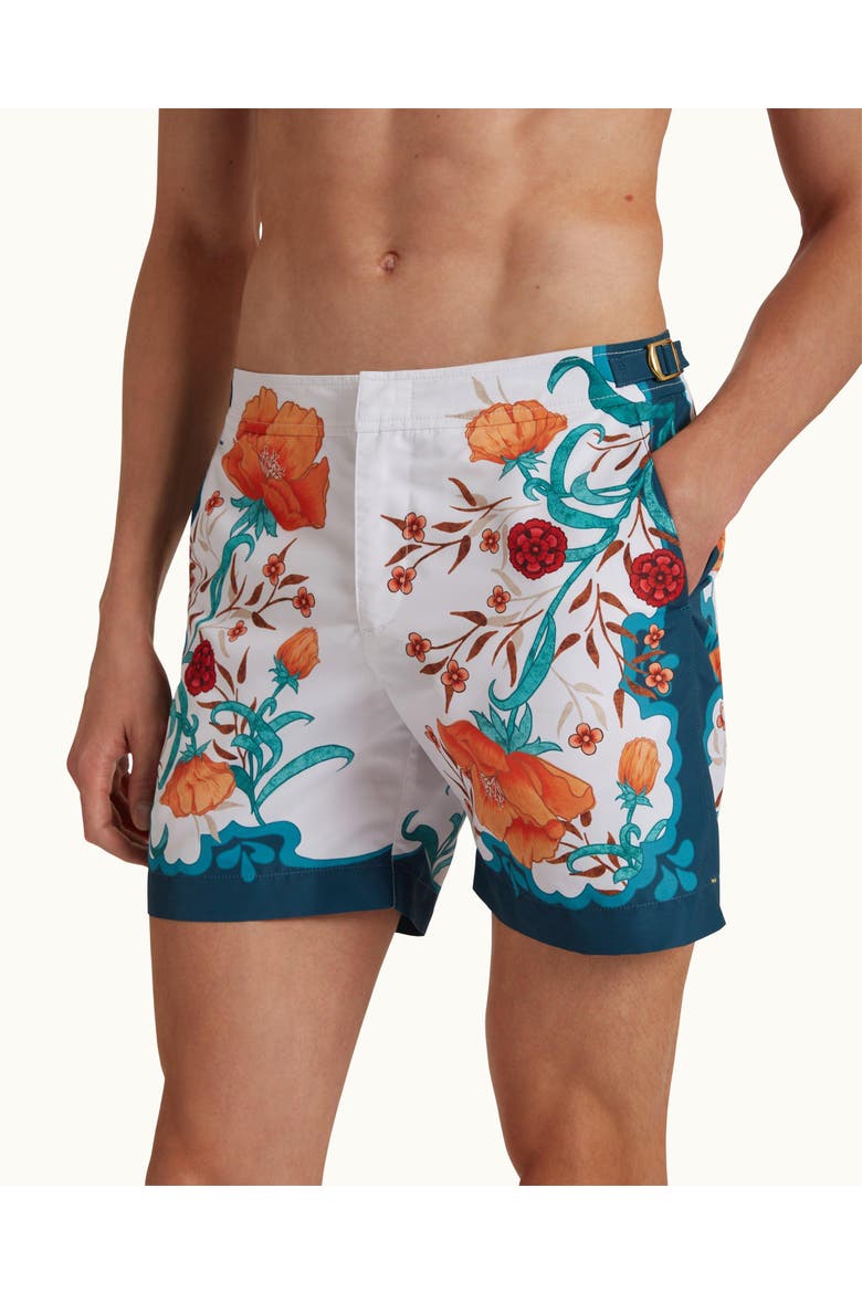Bulldog Exclusive-Print Swim Shorts, Alternate, color, MULTICOLOUR