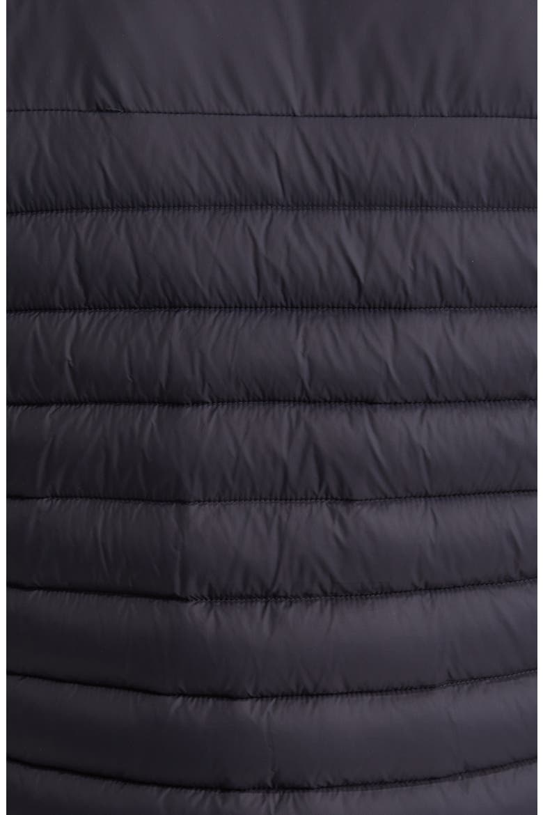 Morus Water Resistant Hooded Puffer Jacket, Alternate, color, BLACK