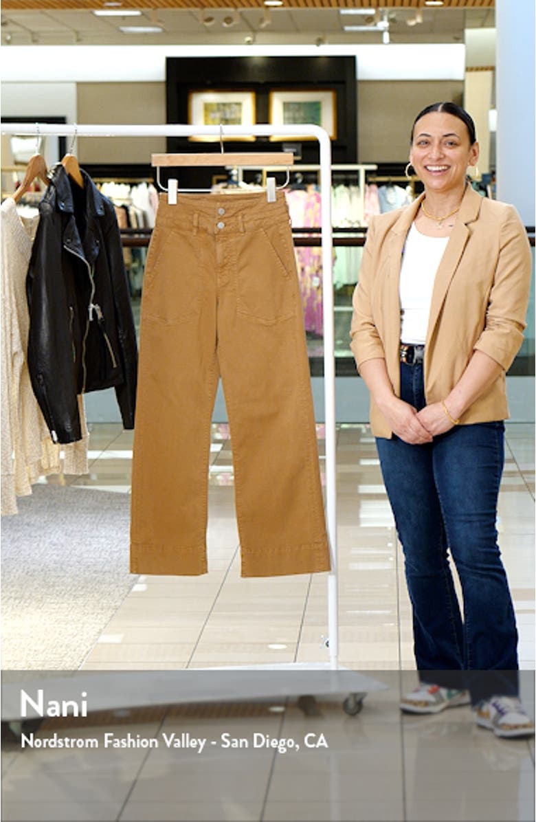 Hilde Stretch Cotton Utility Pants, sales video thumbnail