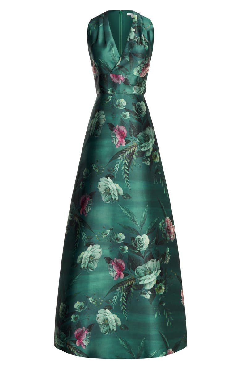 Kay Unger Rosalind Gown, Alternate, color, Light Emerald