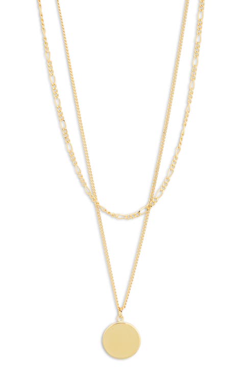 Demi Fine Layered Pendant Necklace