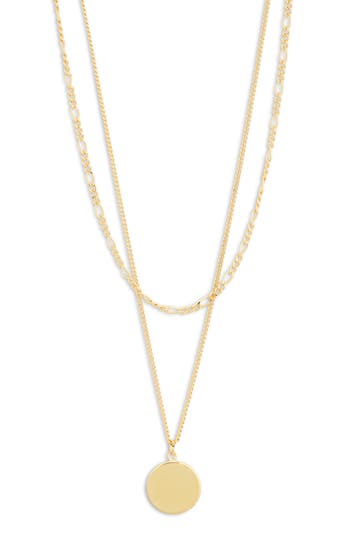 Nordstrom Rack Demi Fine Layered Pendant Necklace