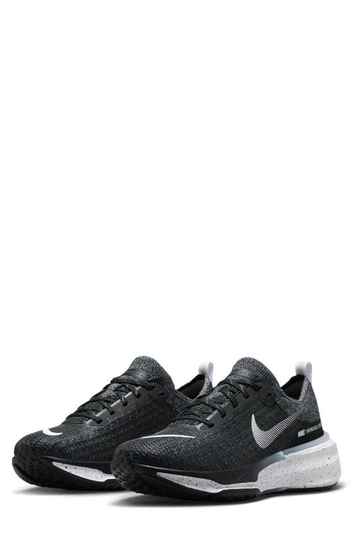 Nike Zoomx Invincible Run 3 Running Shoe In Black/white