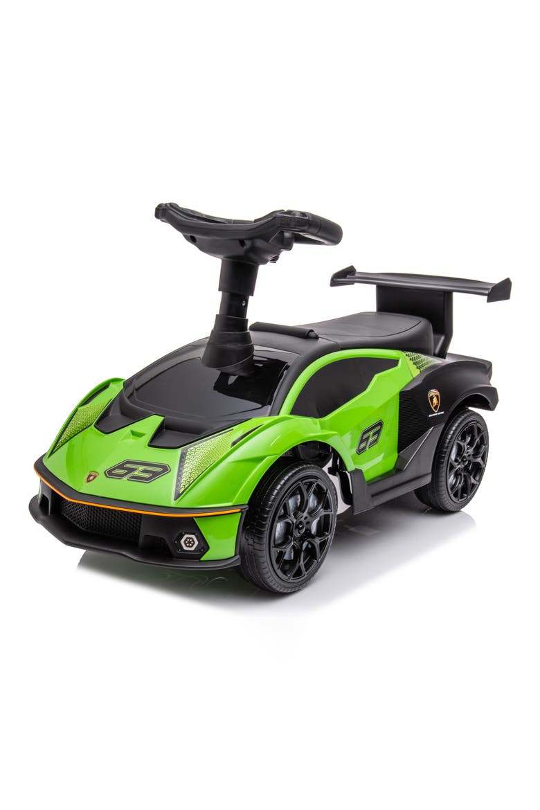 Lamborghini SCV Push Car, Main, color, GREEN