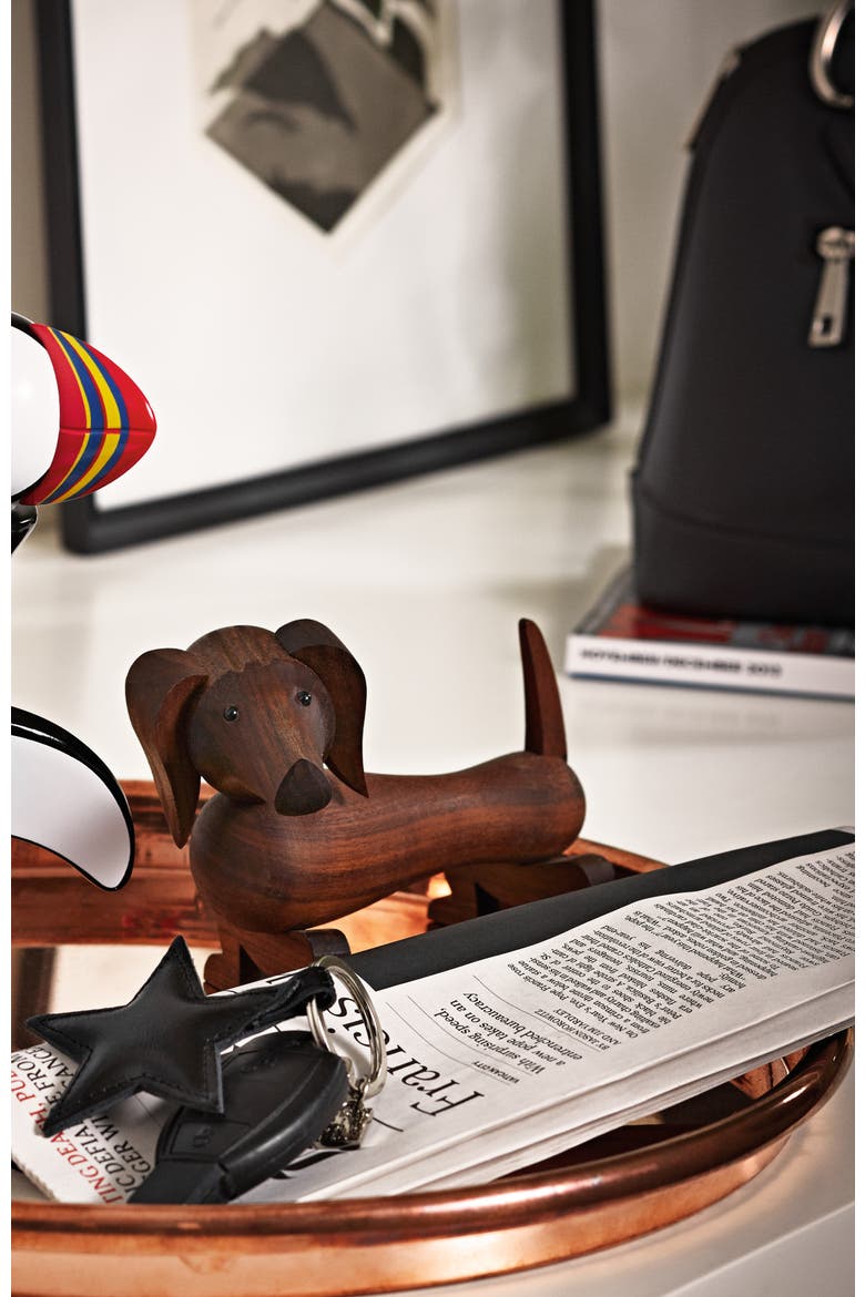 Kay Bojesen Dog Small, Alternate, color, Walnut
