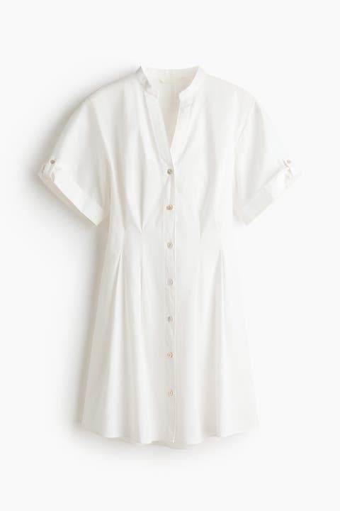 Waisted Shirt Dress