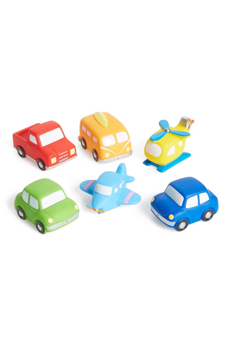 Zoom Zoom Squirtie Bath Set, Main, color, ASSORTED