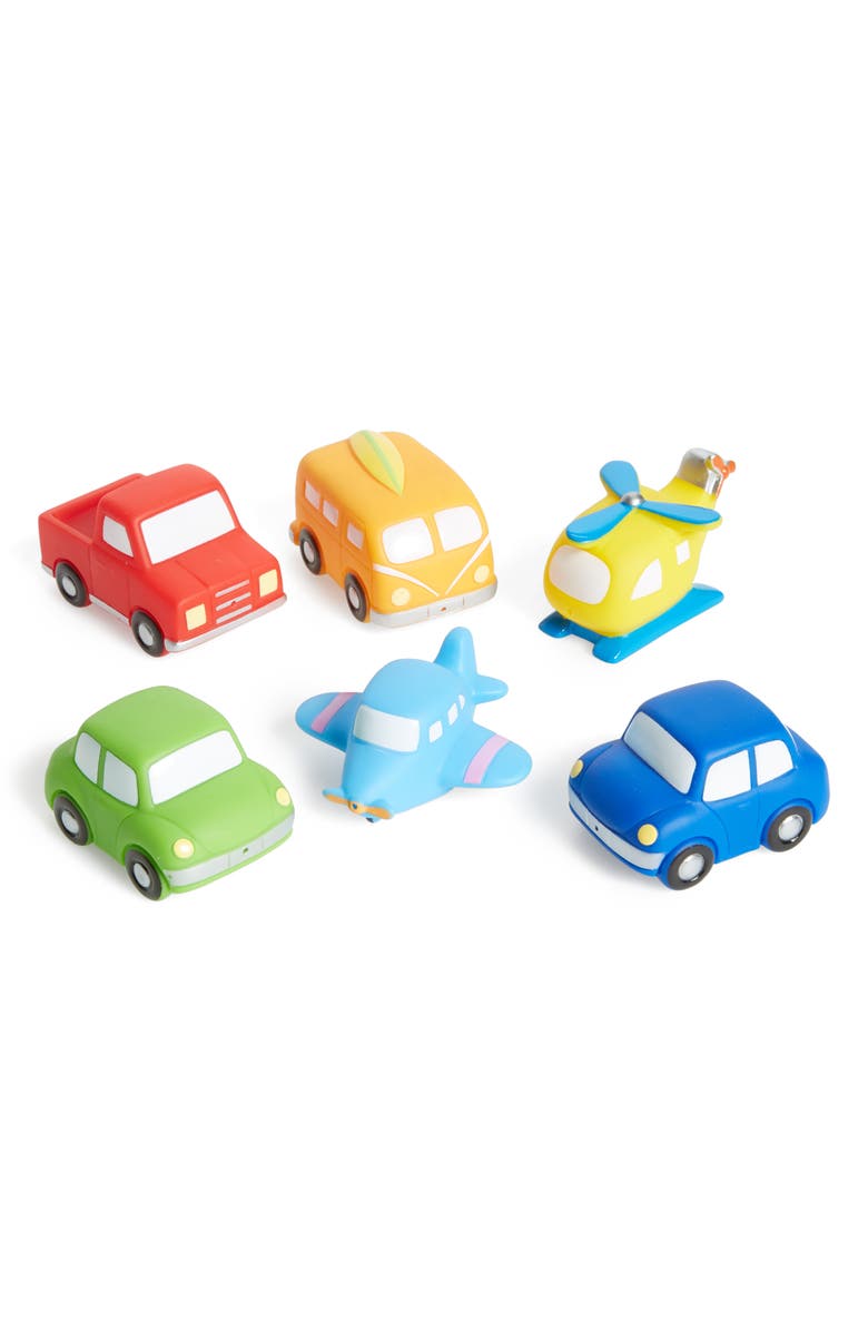 Elegant Baby Zoom Zoom Squirtie Bath Set, Main, color, Assorted