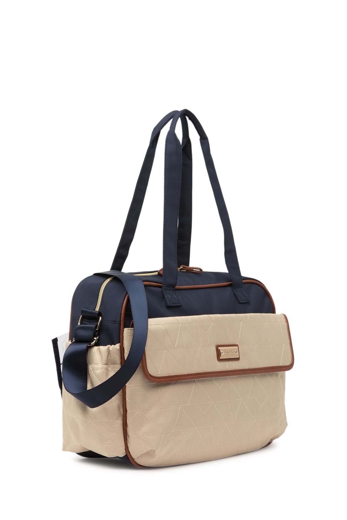 CONFETTI CHILDRENS ACCESSORIES Nicole Miller Satchel Diaper Bag, Alternate, color, 