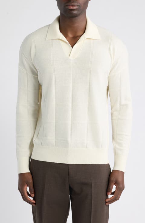 Compton Johnny Collar Sweater