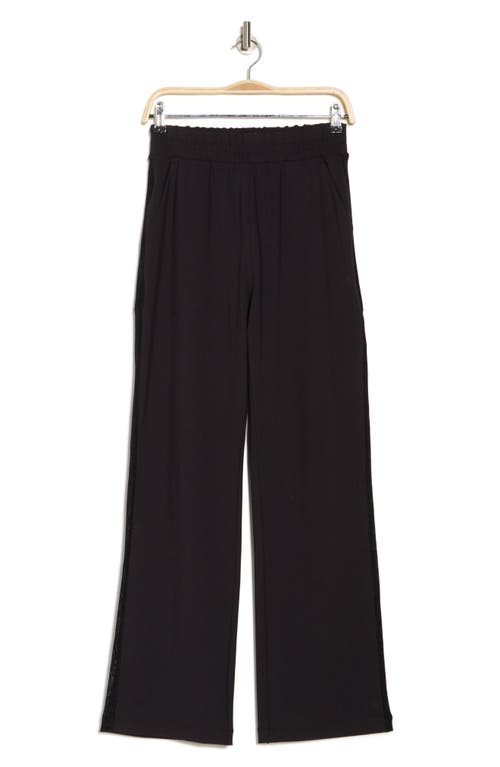 X By Gottex Lace Stripe Wide Leg Pants