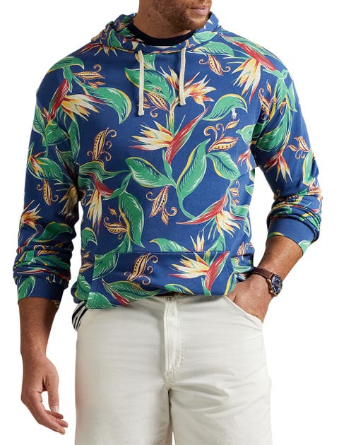 Big & Tall Tropical Spa Terry Hoodie