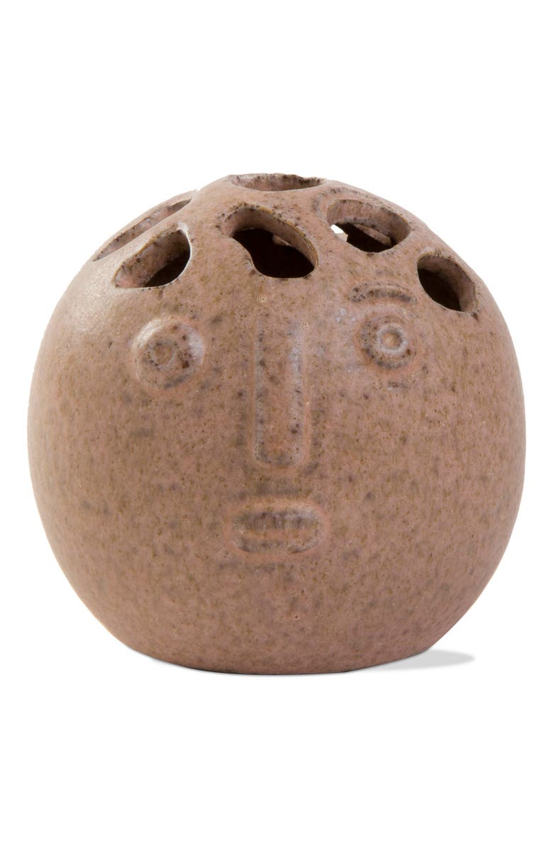 tag Visionary Blush Ceramic Bud Vase Decorative Home Accent, Main, color, Pink