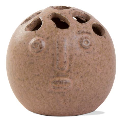 Visionary Blush Ceramic Bud Vase Decorative Home Accent