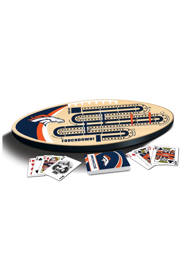Denver Broncos Cribbage, Alternate, color, Multicolor