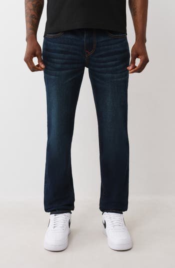 True Religion Geno Slim Leg Jeans In Blue