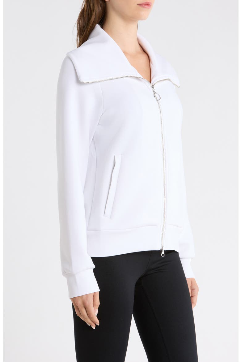 Dreamweave™ Oversize Zip Jacket, Alternate, color, BRILLIANT WHITE