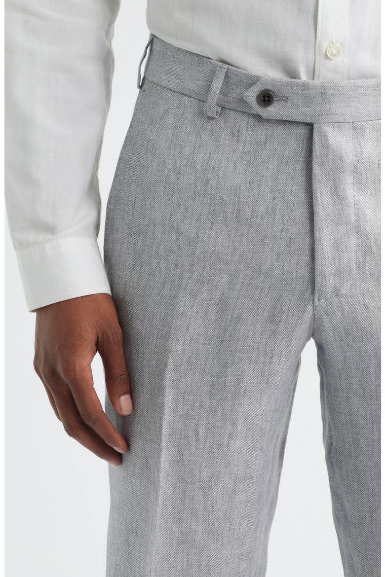 Parker Linen Pants, Alternate, color, LIGHT GREY