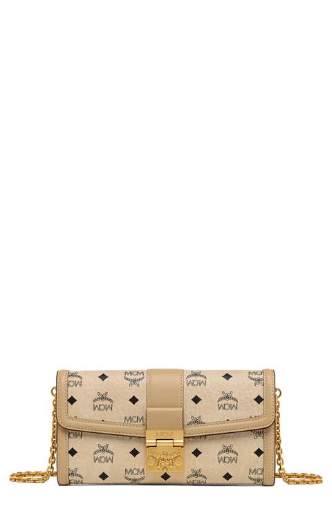 Tracy Chain Wallet in Visetos