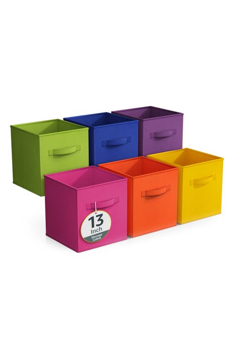 6-Pack Collapsible Storage Cube