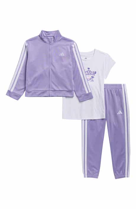 Kids' T-Shirt and Tricot Track Suit 3-Piece Set
