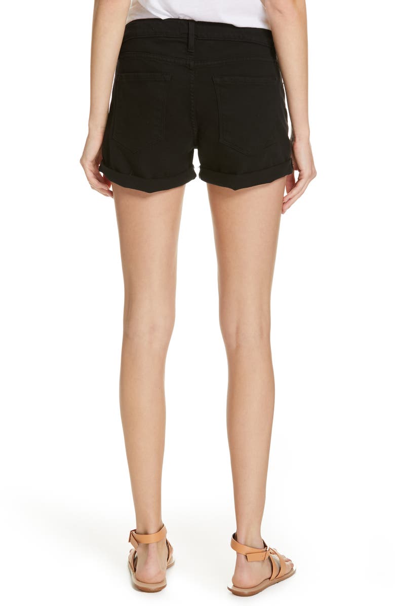FRAME Le Cutoff Denim Shorts, Alternate, color,