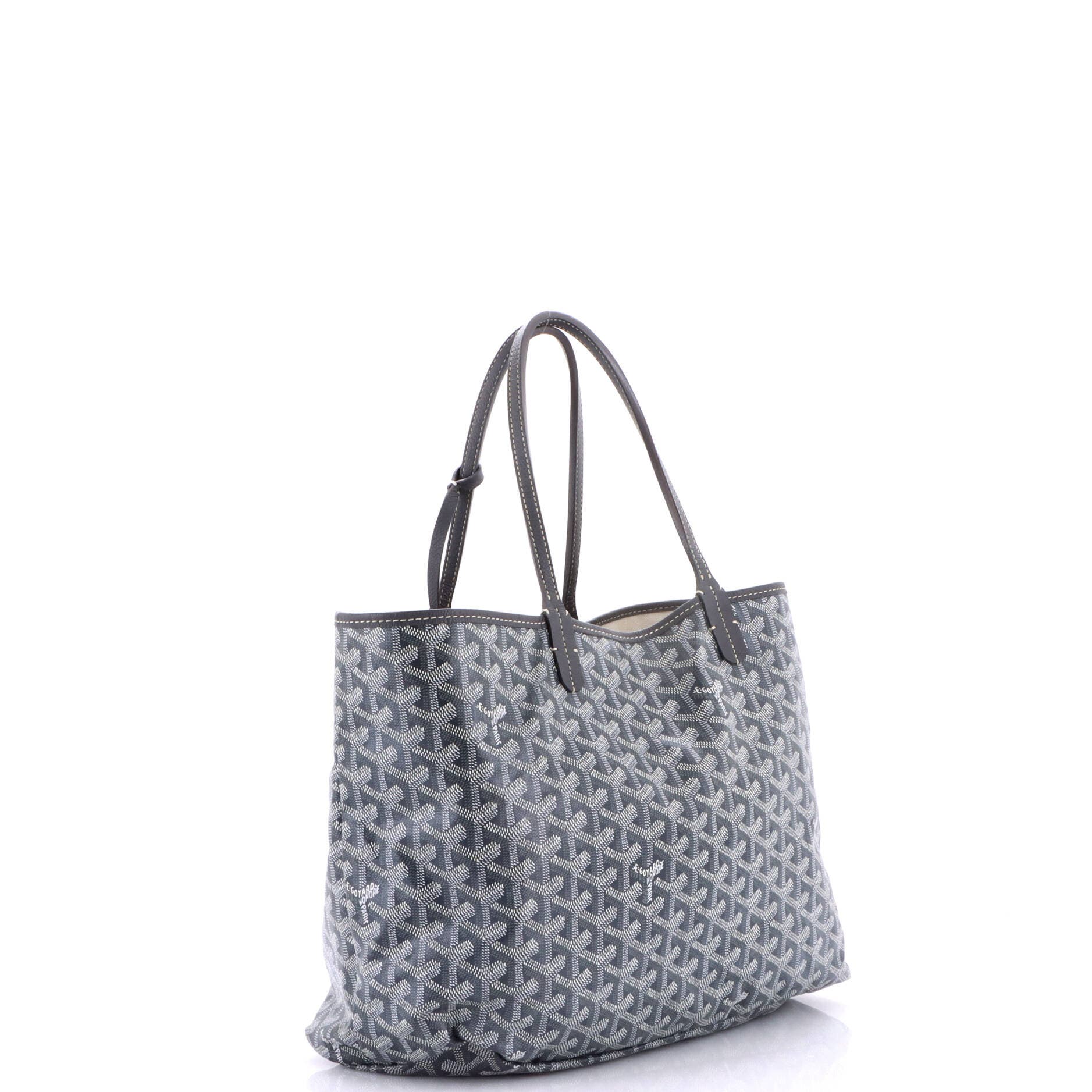 Saint Louis Tote Coated Canvas PM, Alternate, color, Grey
